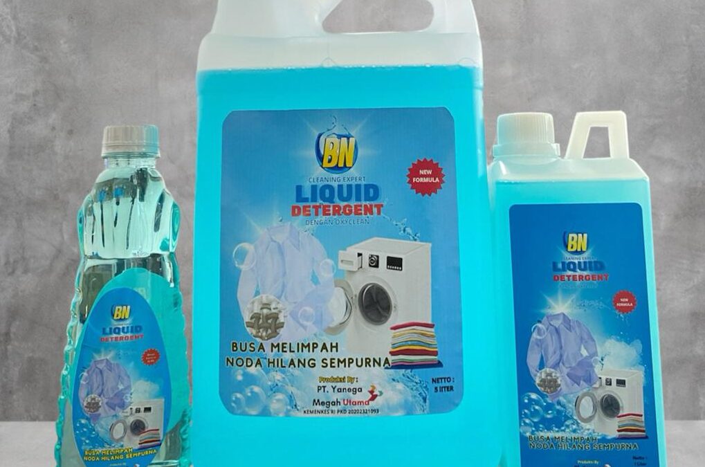 Sabun Pencuci Pakaian Produk BN Liquid Detergent