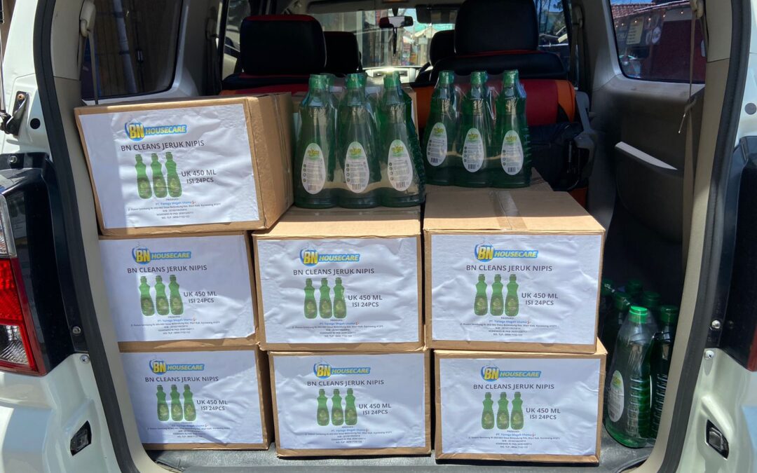 Pengiriman Barang BN Housecare ke Reseller Subang