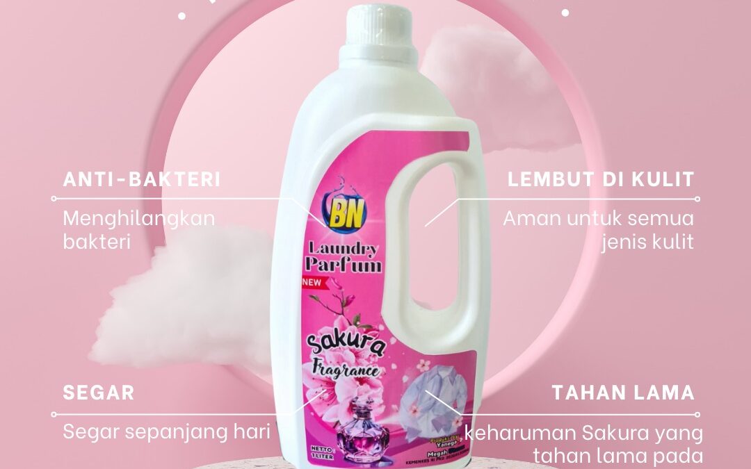 Transformasi Laundry Anda dengan Parfum Laundry Berkualitas dari BN Housecare: Aromanya yang Menggugah Selera Dan Tentunya Sudah Grade A