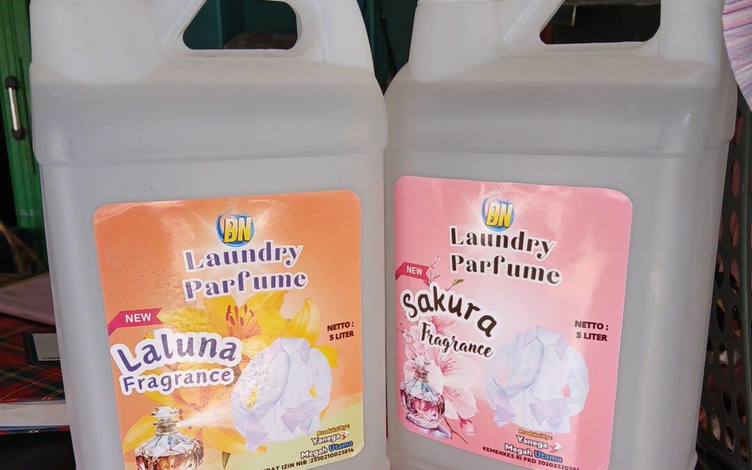 Penjualan Parfume Laundry Ukuran 5 Liter Ke MM Laundry